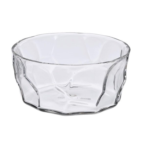 Set of 4 - IKEA x Marimekko BASTUA Bowl 5” Borosilicate Glass 105.426.29 - Picture 4 of 7